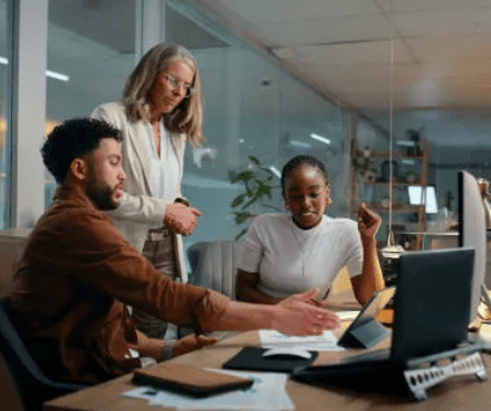 Axoss Bank team collaboration